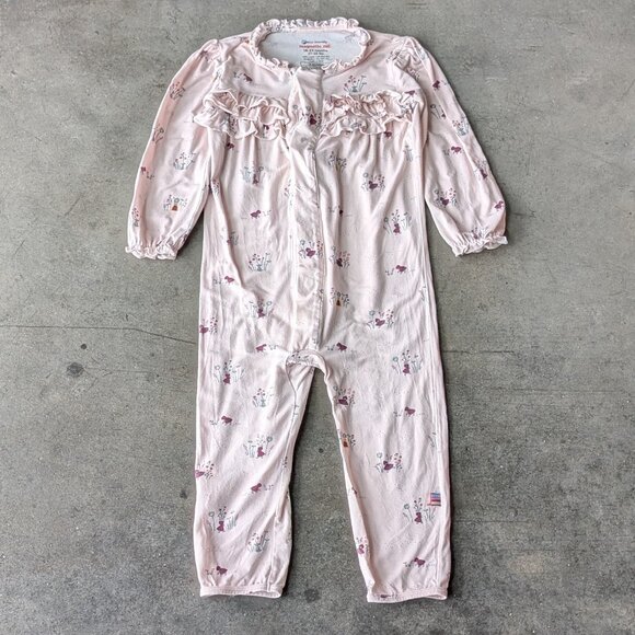 Magnetic Me Other - Magnetic Me Little Red Riding Hood Modal Ruffle Pajamas size 18-24M